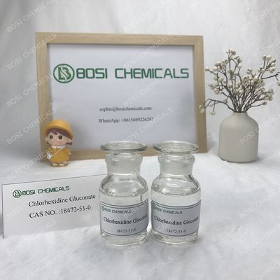 CAS 18472-51-0 liquide incolore de gluconate de Chlorhexidine 5% pour l'antiseptique